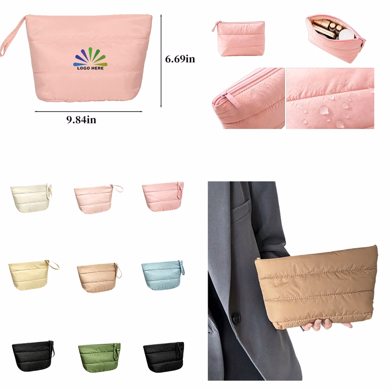 Padded Portable Makeup Pouch