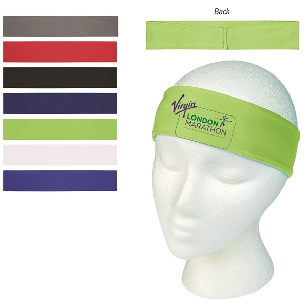 100% elastic polyester sweatband 1