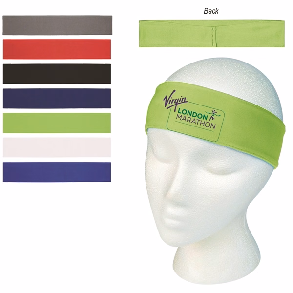 100% elastic polyester sweatband
