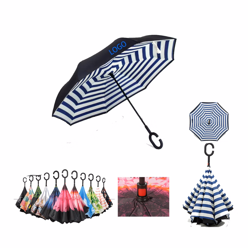 Double Layer Reverse Folding Umbrella