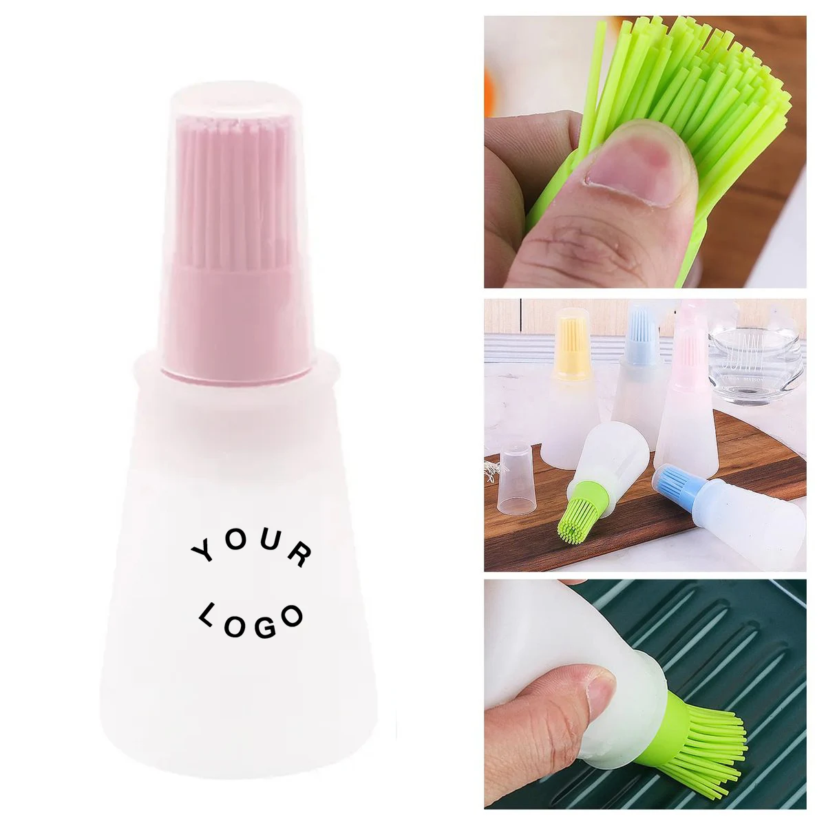 Silicone Oil Brush with Refillable Bottle 1