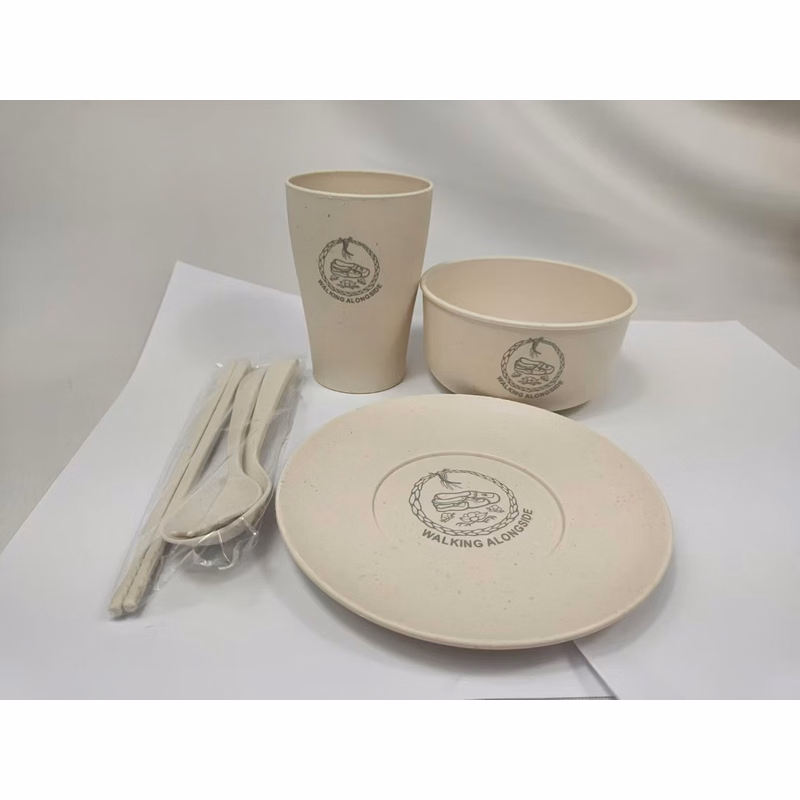 Wheat Straw Tableware Set