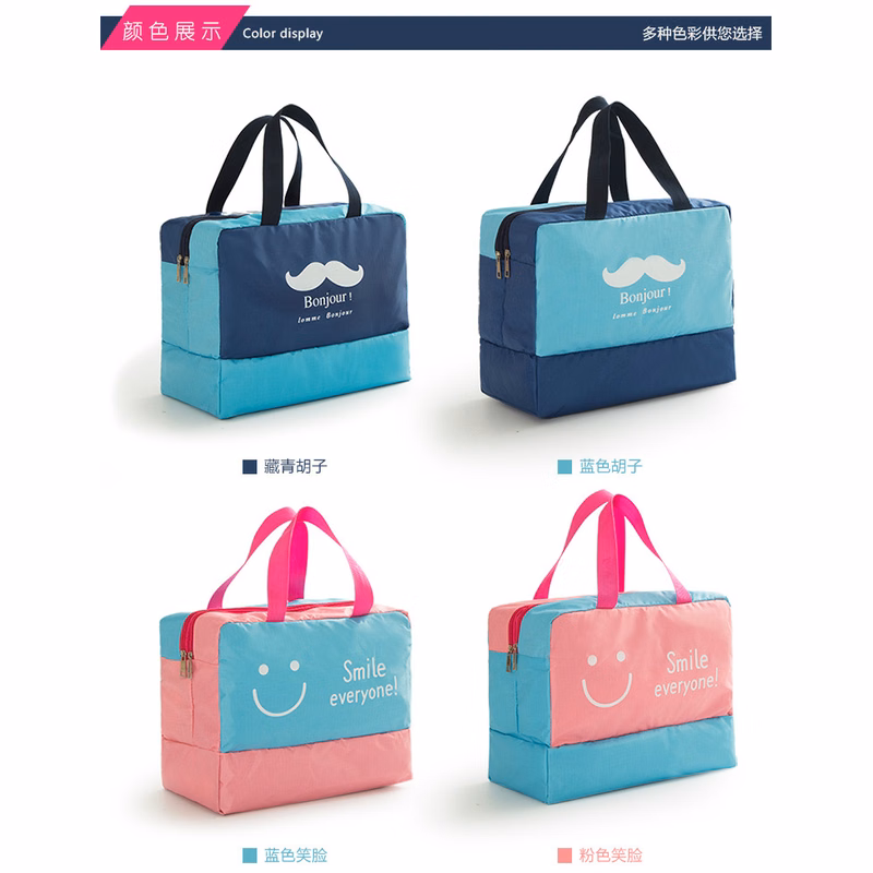 Waterproof Beach and Swim Bag with Wet/Dry Compartments