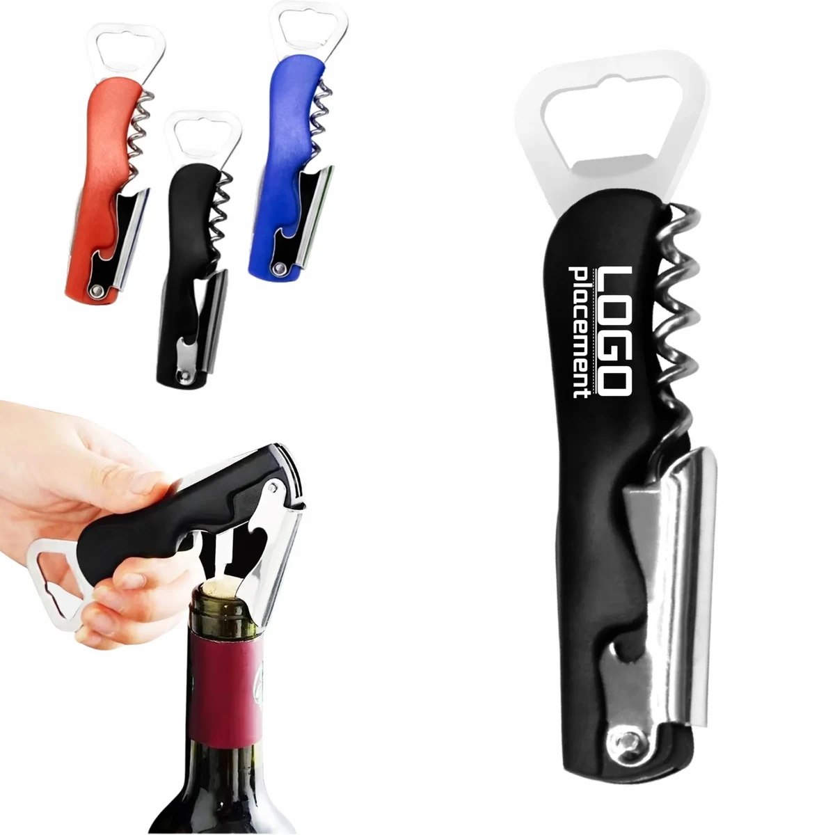 All-In-One Stainless Steel Wine & Beer Opener 1