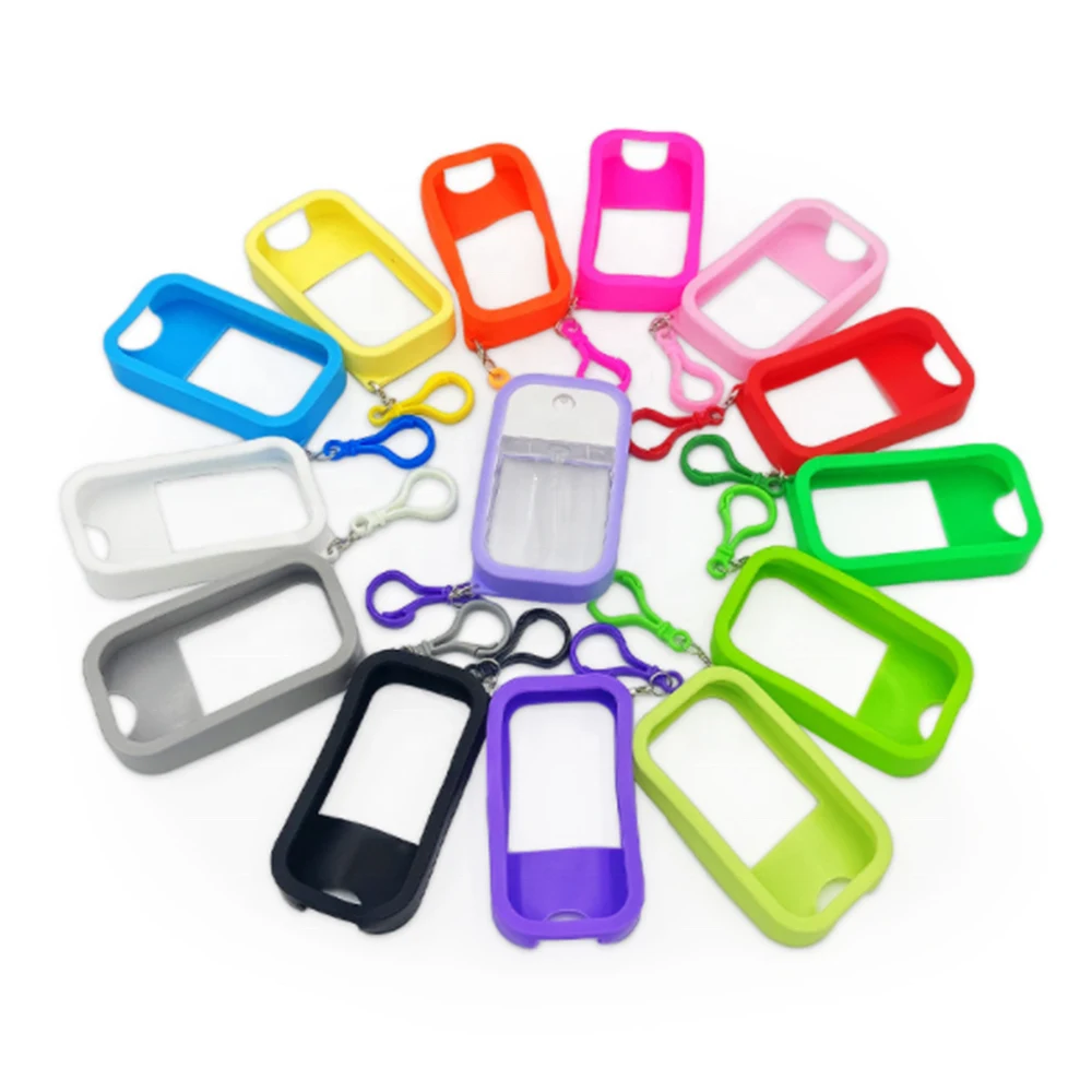 Travel Bottle Keychain Holder Set 1