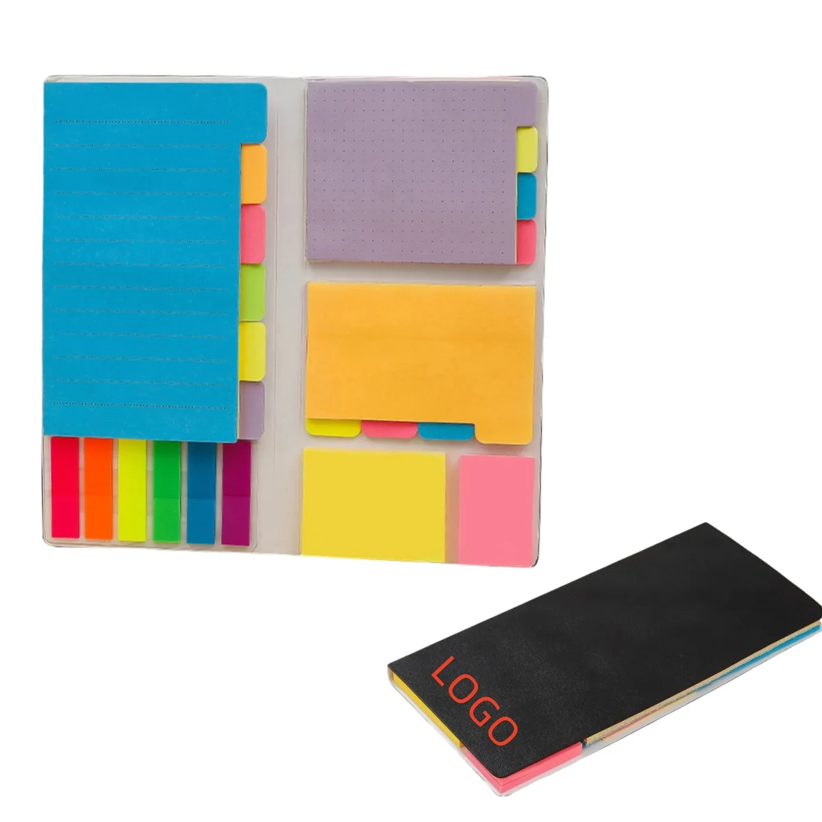 Sticky Notes Flags Notebook Memo Book 1