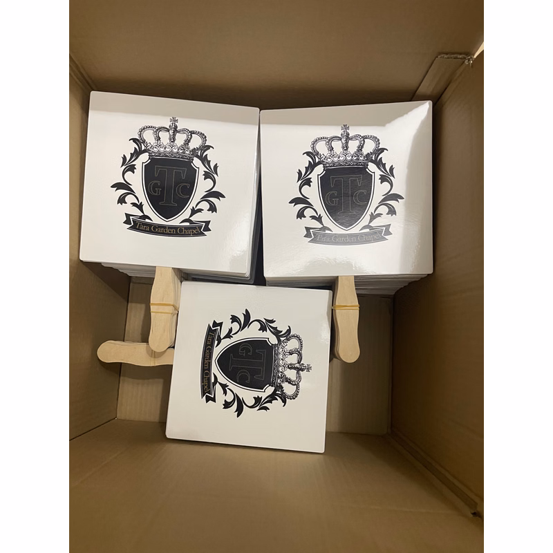 Square Sandwiched Hand Fan