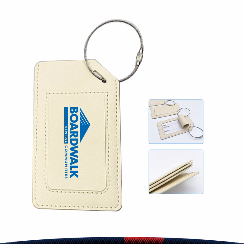 Simple PU Luggage Tag