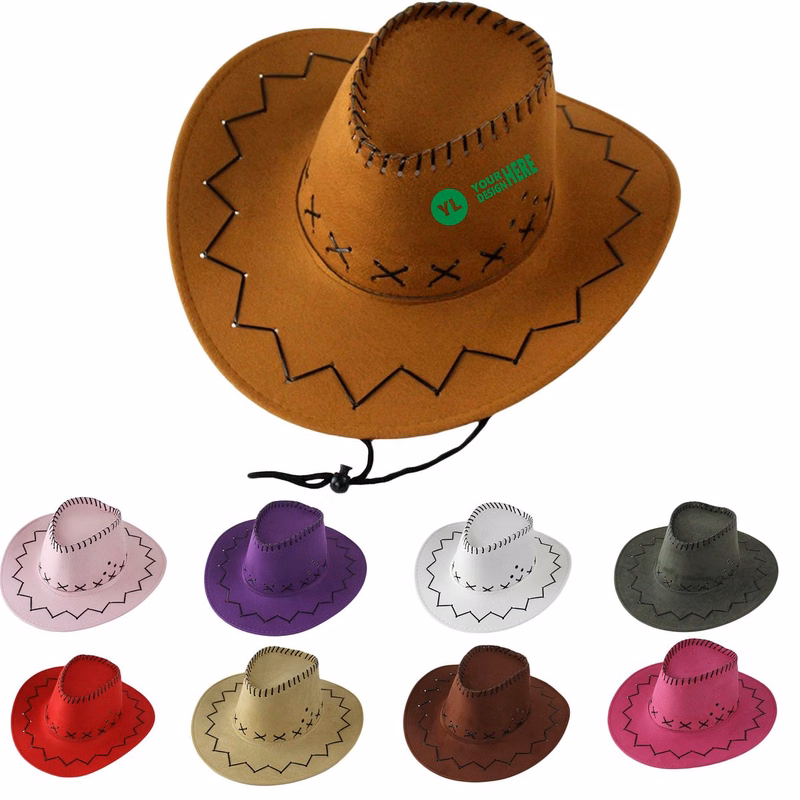 Floral Western Cowboy Hat For Summer