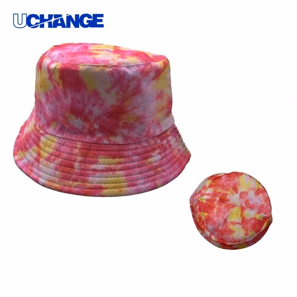 Tie-Dye Reversible Bucket Hat