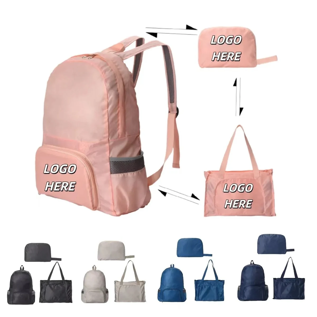 3-in-1 Dual-Purpose Foldable Backpack 1