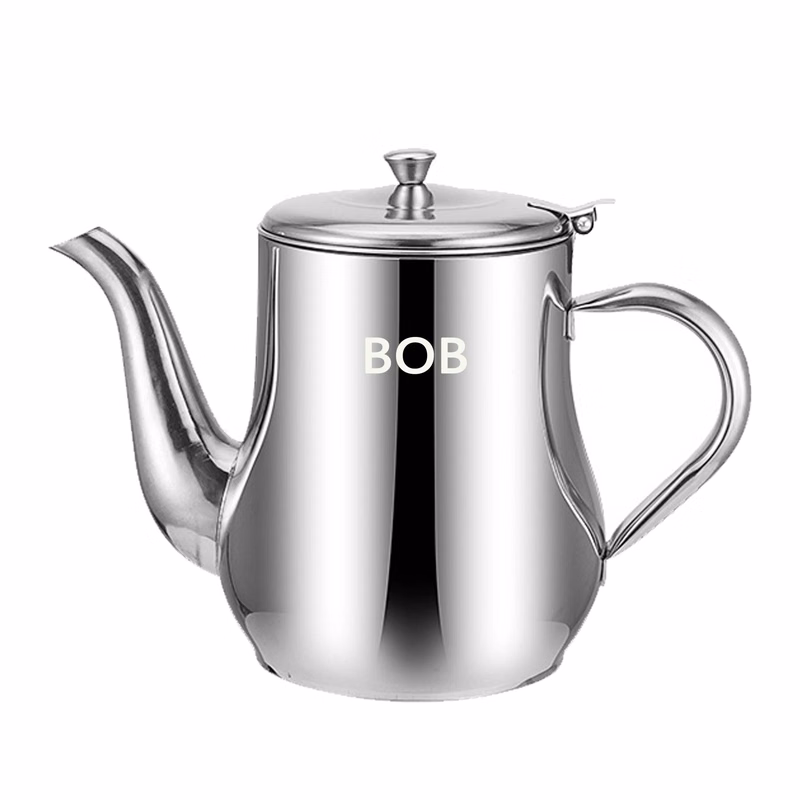 48 OZ Stainless Steel Oil Pot with Filter Screen