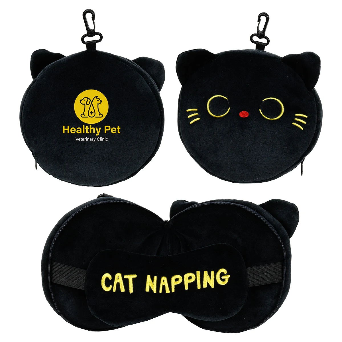 Comfort Pals™ Cat 2-in-1 Pillow Sleep Mask 1