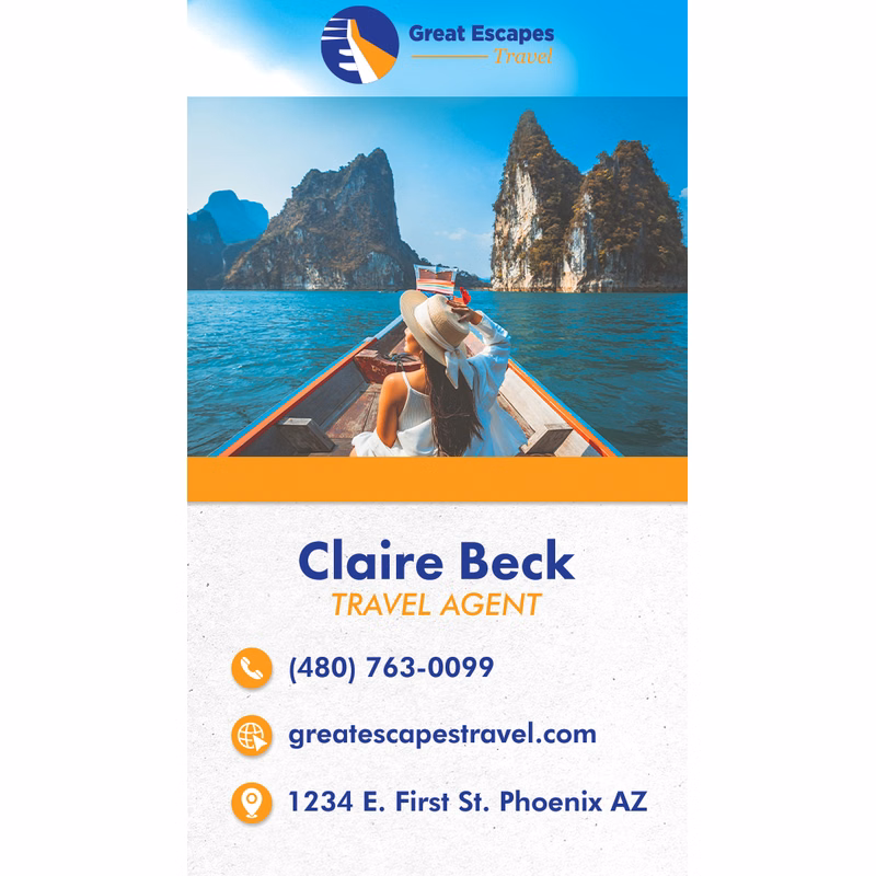 Value Business Card Magnet (2" x 3.5")