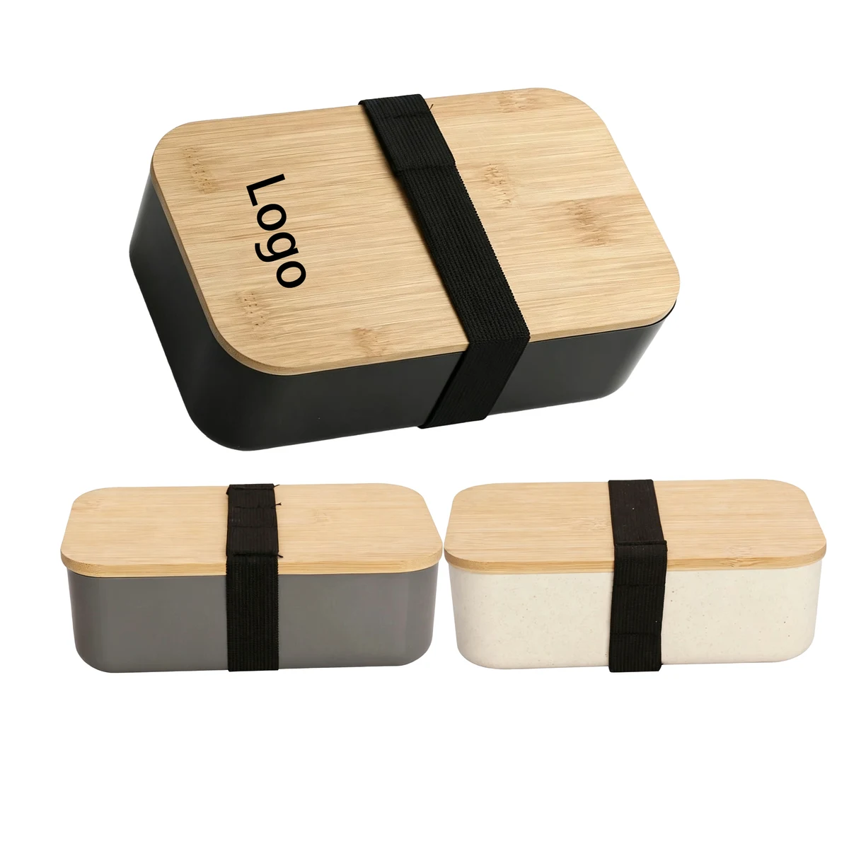 Bamboo Lid Lunch Box 1