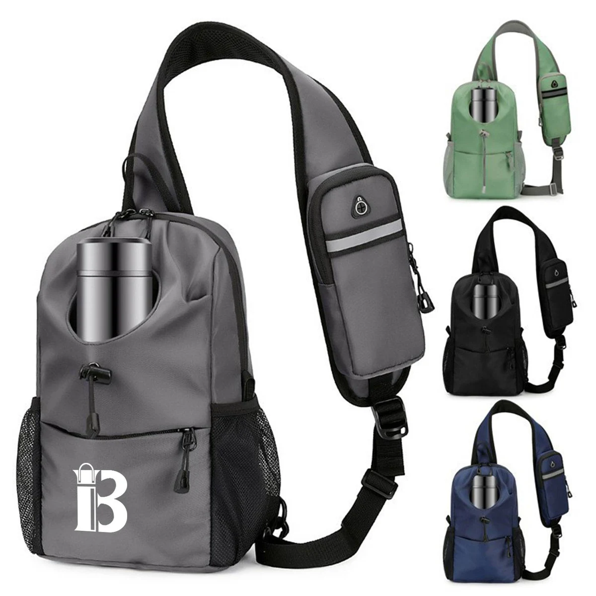 Crossbody Sling Backpack Travel Shoulder Bag 1
