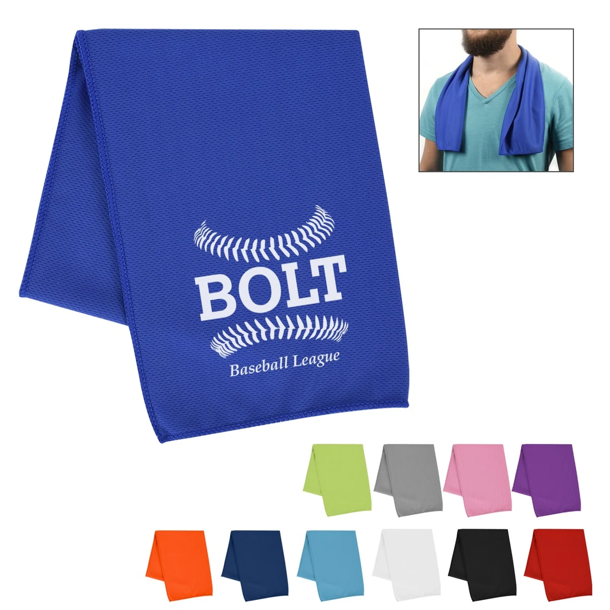 Recycled Pet Cooling Sport Towel 1