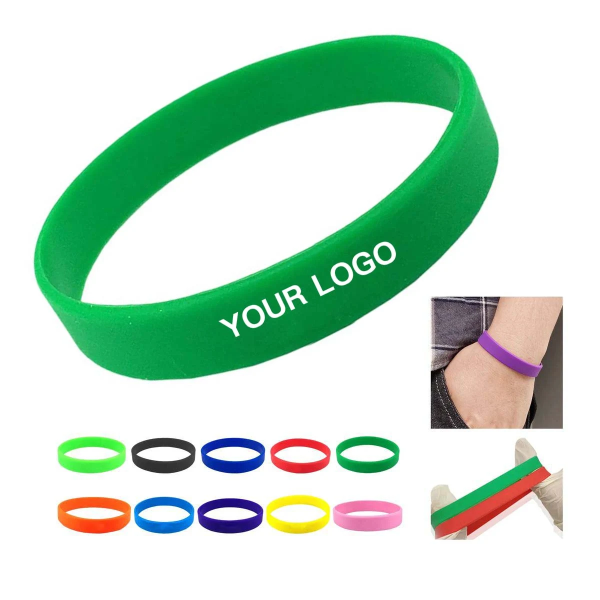 Durable Silicone Wristband for Activities 1