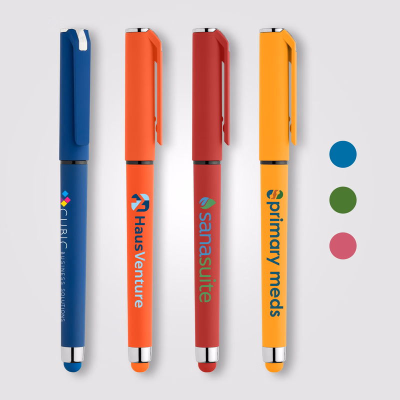 Islander Recycled Plastic Brights Gel Grip Pen