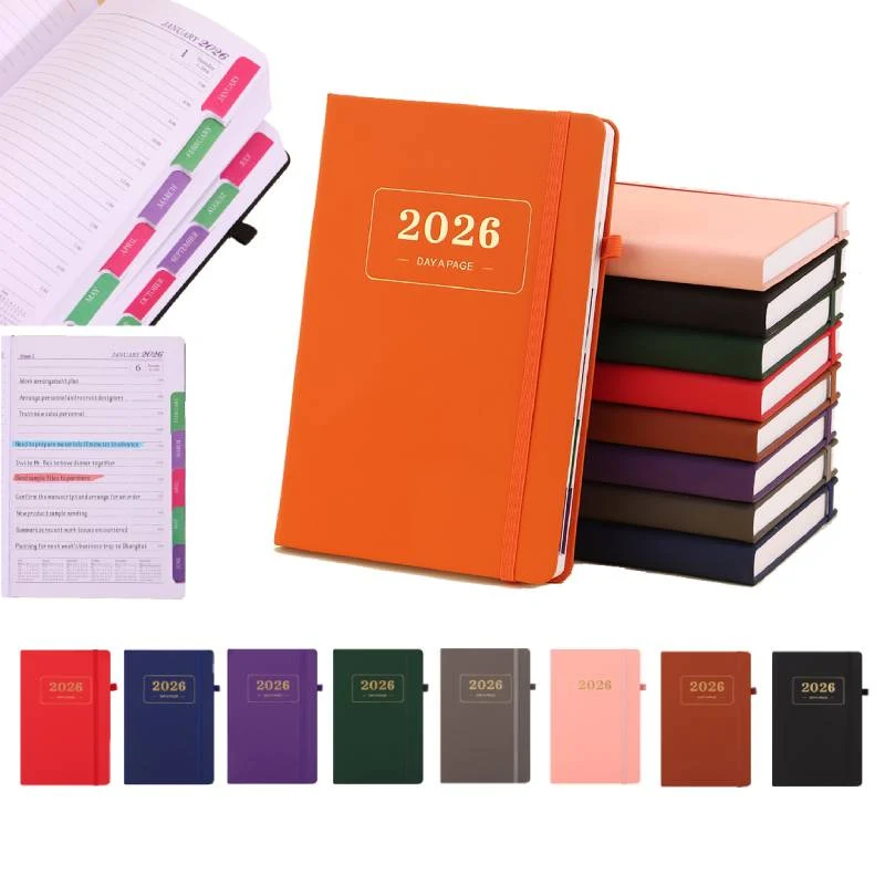 A5 PU Leather Planner Journal 1
