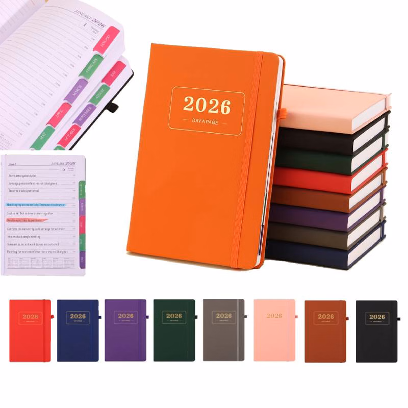 A5 PU Leather Planner Journal