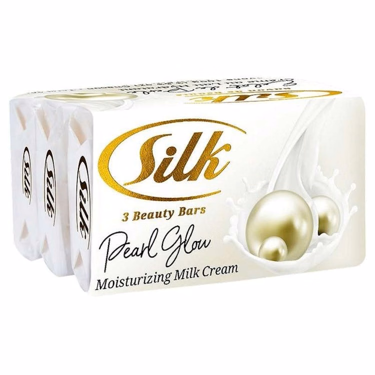 Silk Beauty Bar Soap - 3 Pack Pearl Glow
