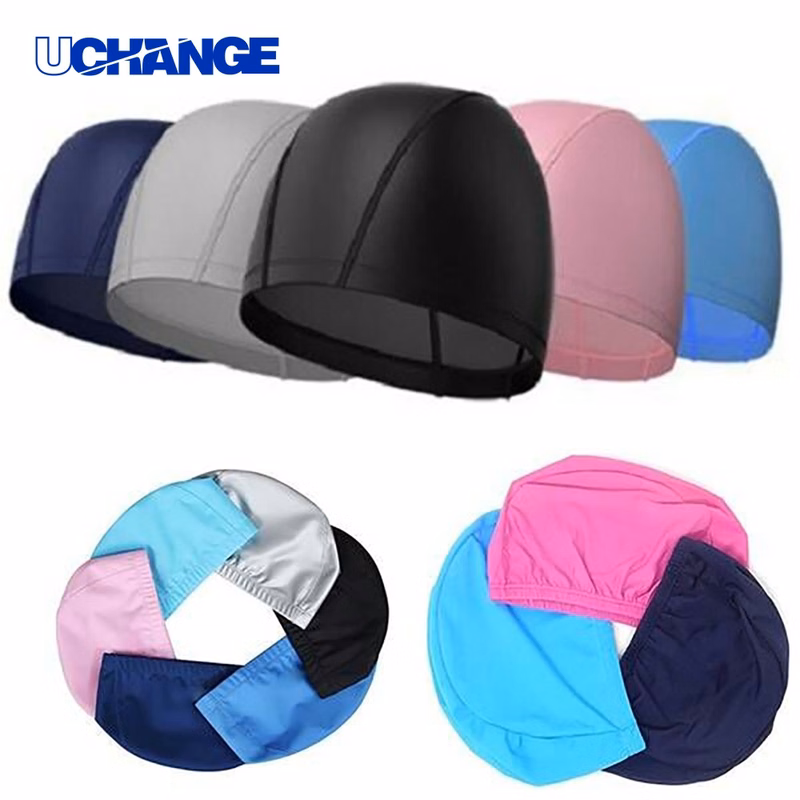 Adult Lycra Swim Cap with PU Coating
