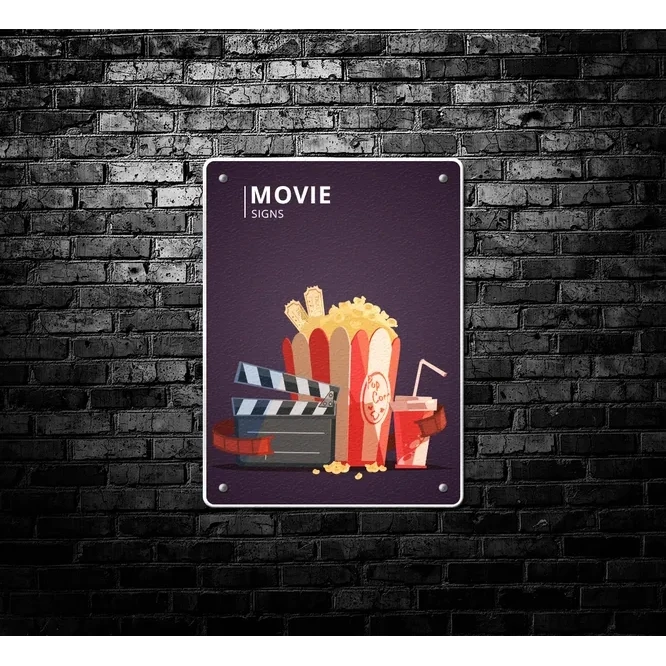 Movie Signs (1ft x 1ft/sqft) 1
