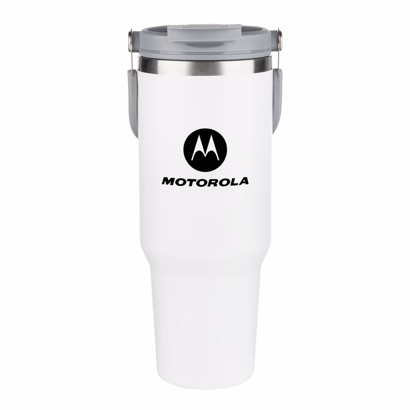 Tirian SS Tumbler w/Carrying Handle - 40oz