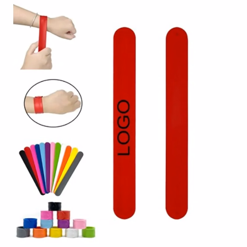 Silicone Custom Slap Bracelet