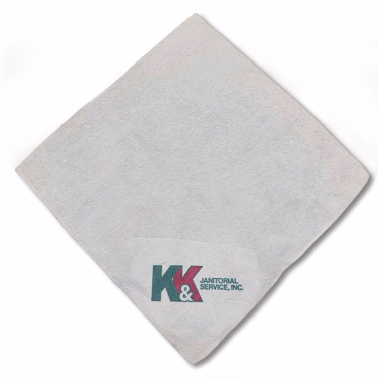 12 in. x 12 in. Microfiber Terry Towel (Dye Sub Logo)