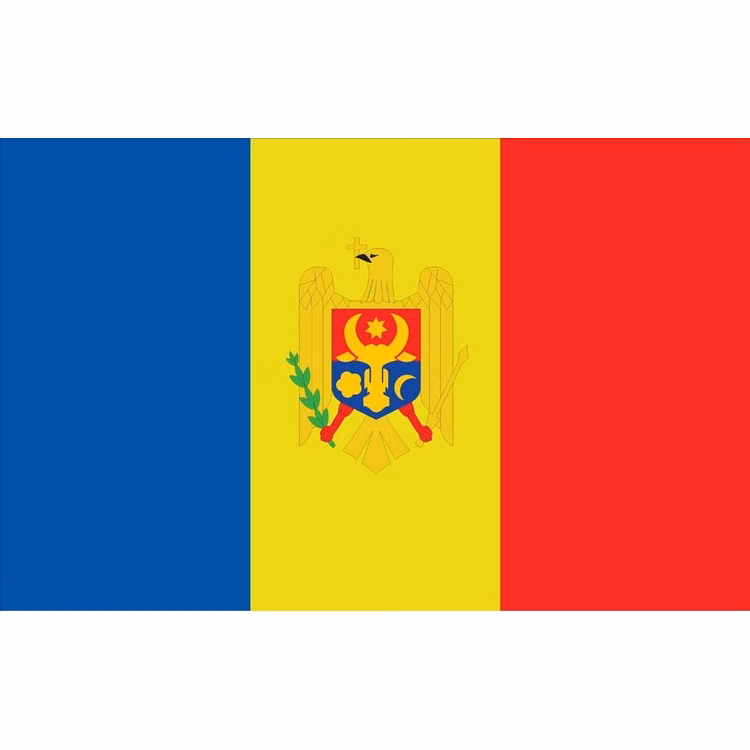 Moldova Flag - 2' x 3' - Nylon