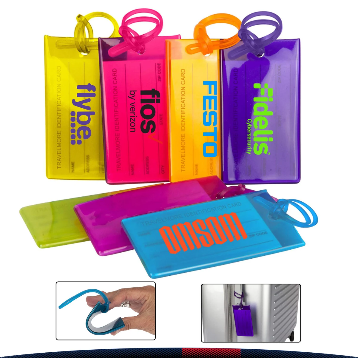 Dexurn PVC Luggage Tag 1