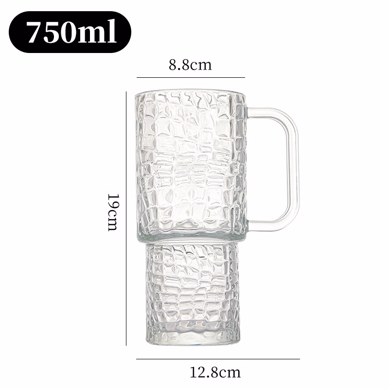 Oversized Coffee Beer Handled Cup