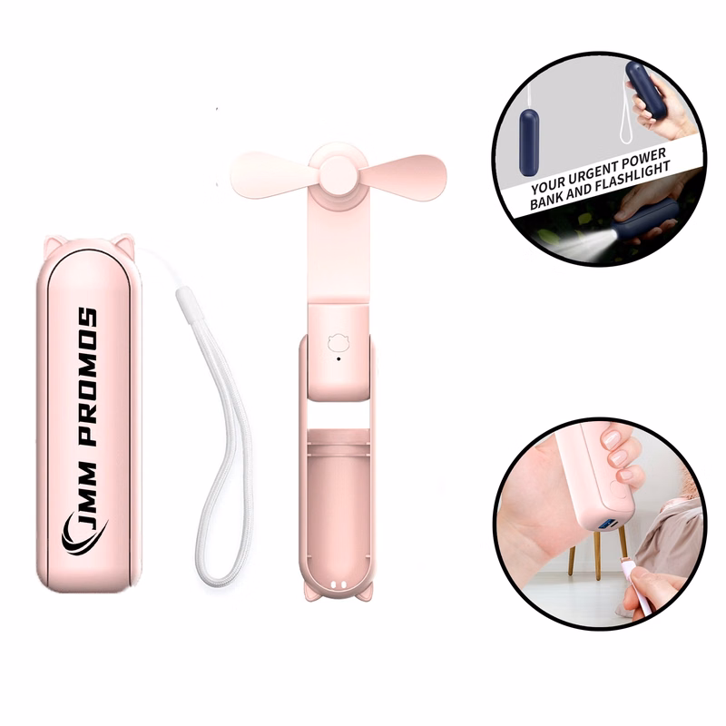 Portable Handheld Fan Power Bank