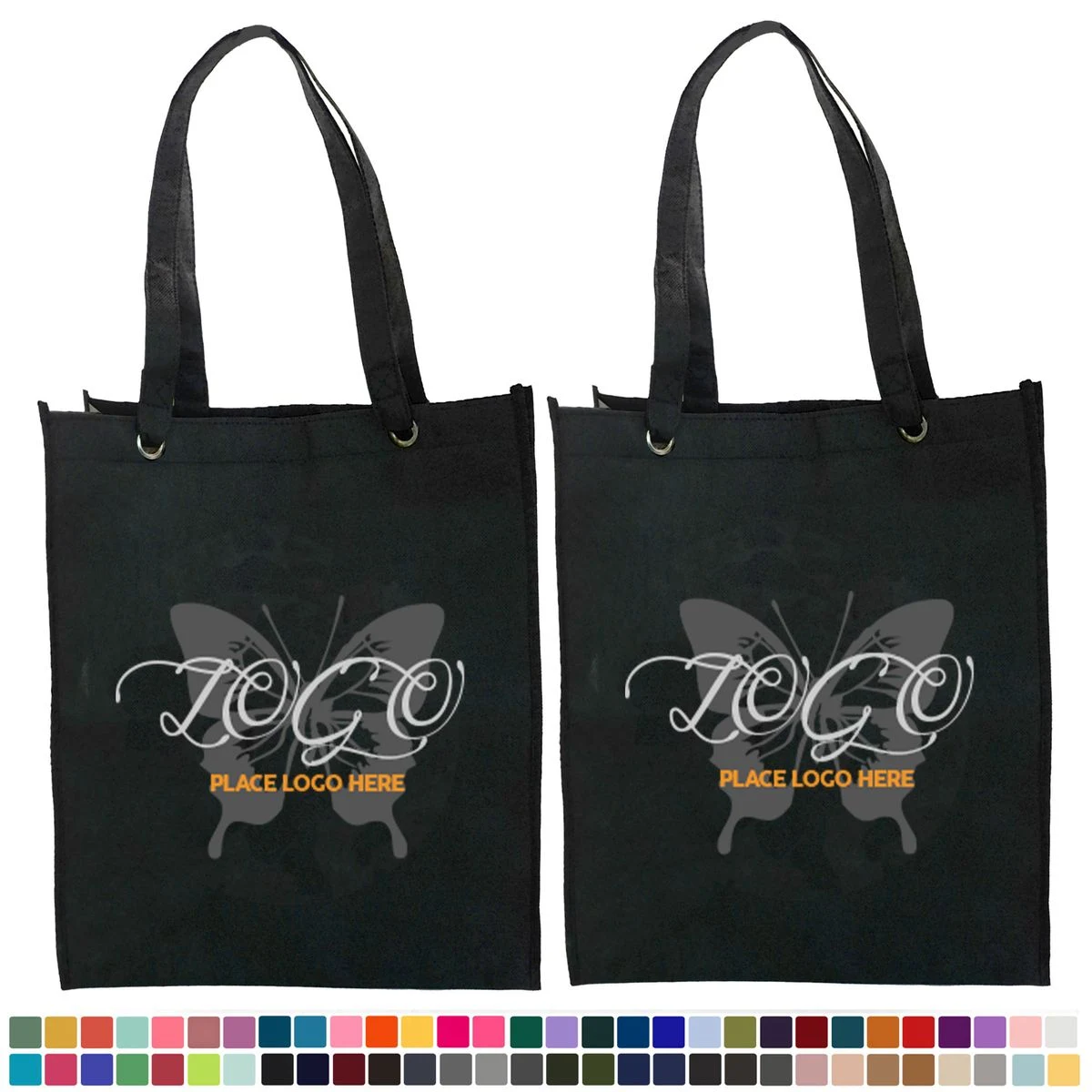 Non-woven Wine Tote Bag 13.7in x 15.7in 1