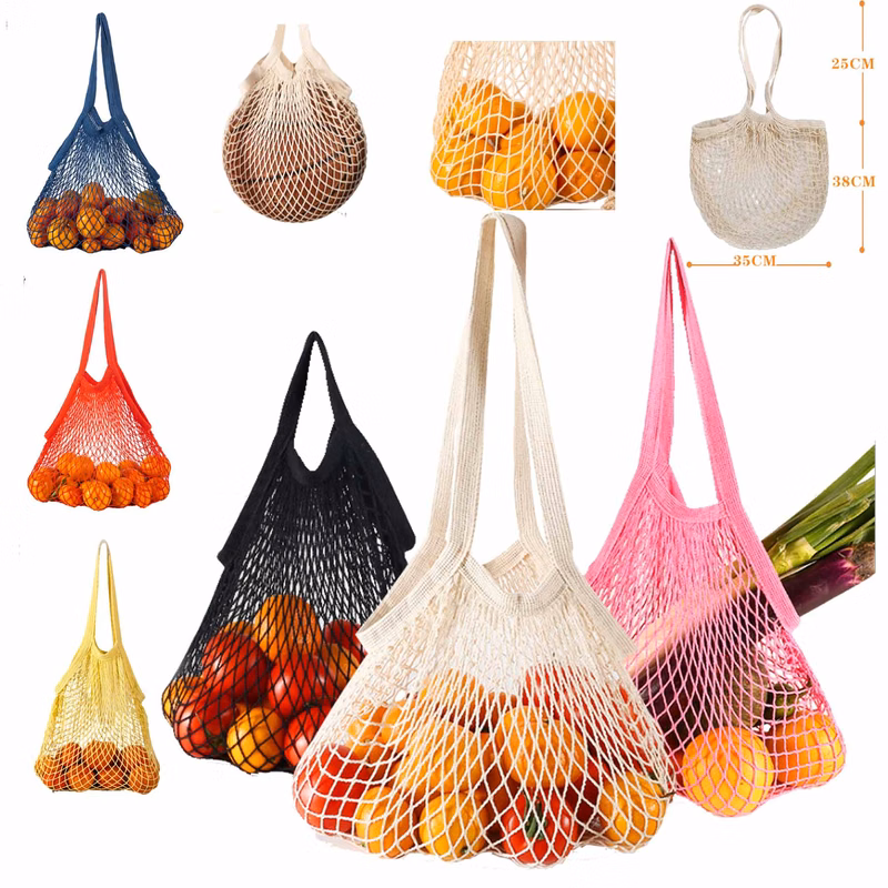 All Cotton Environmental Mesh Shopping Bag