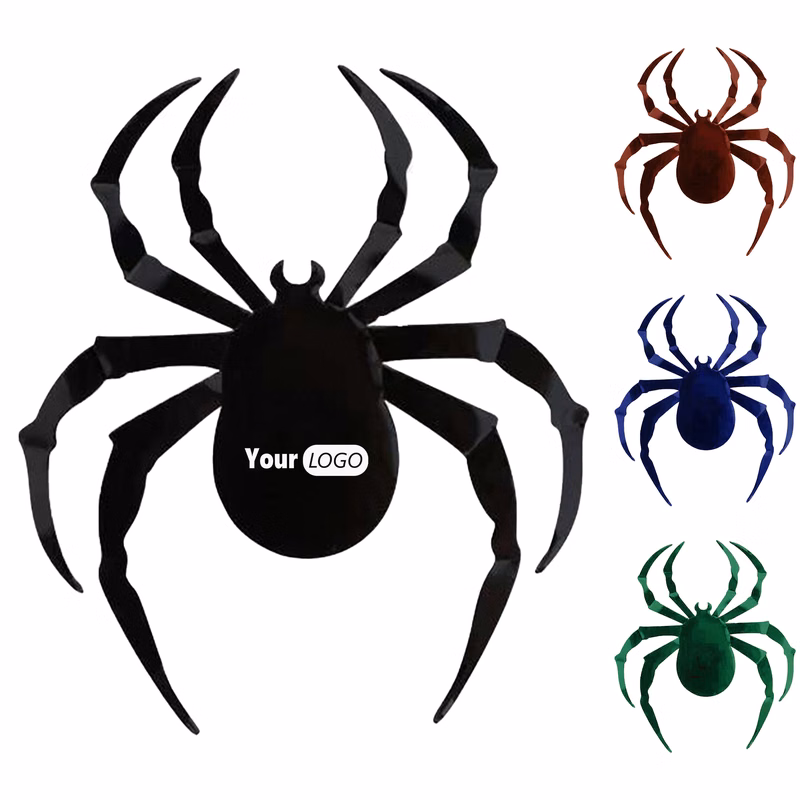 Pvc Durable 3D Bat Spider Wall Stickers ?C Perfect For Halloween Decor