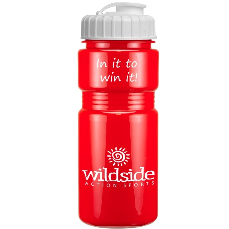 20 Oz. Recreation Bottle w/ Fliptop Lid - Solid Colors 1