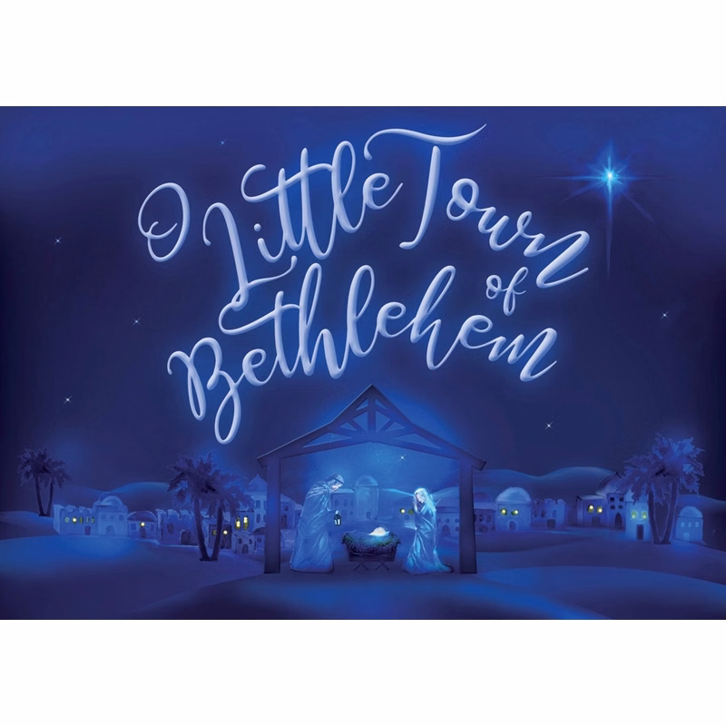 Adore Him Religious Holiday Cards