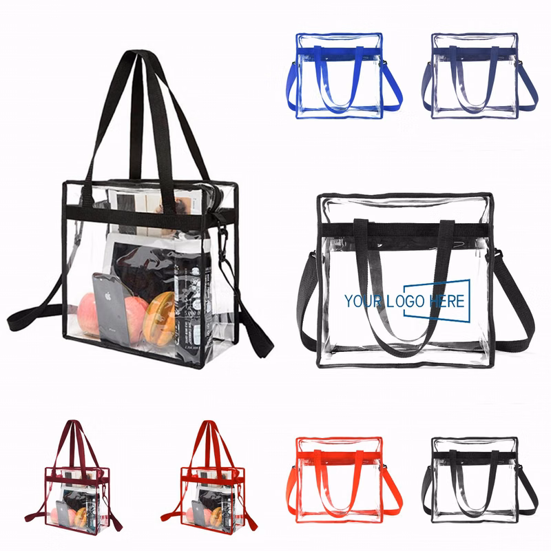 Stadium Approved PVC Tote Shoulder Bag