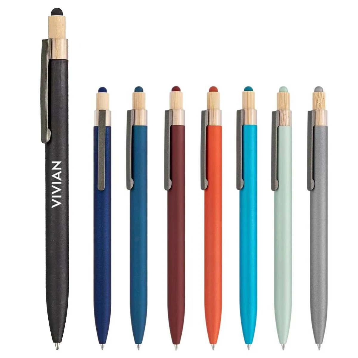 Dual-Tip Touchscreen Pen, custom pen with logo imprint 1