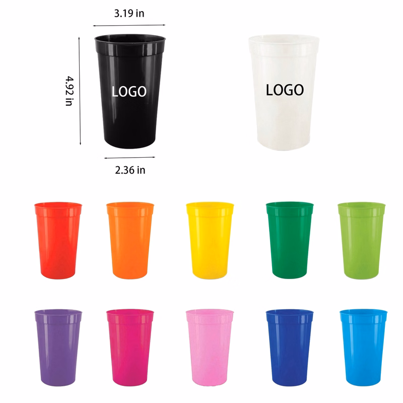 Plastic Stadium Cup