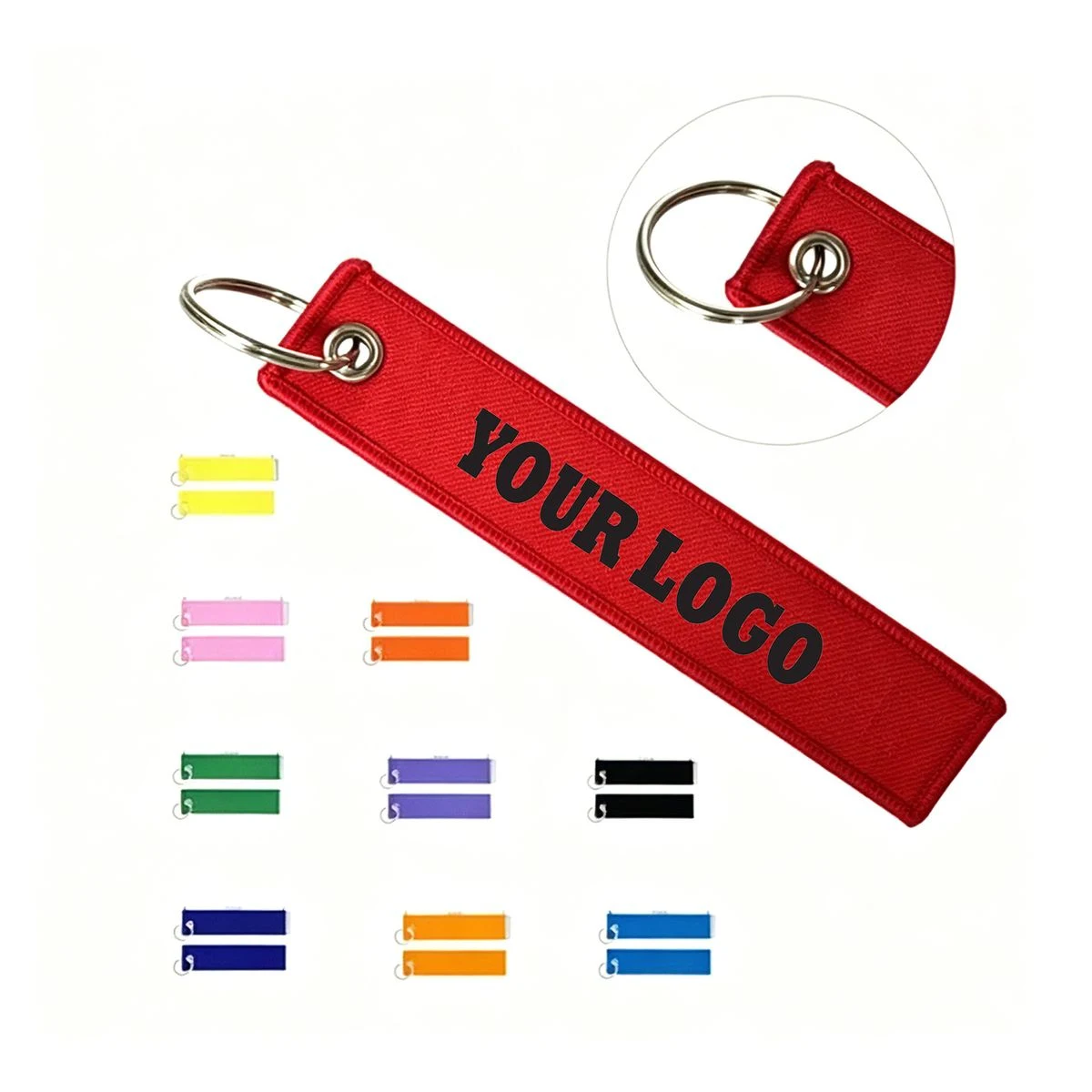 Custom Embroidered Keychain 1