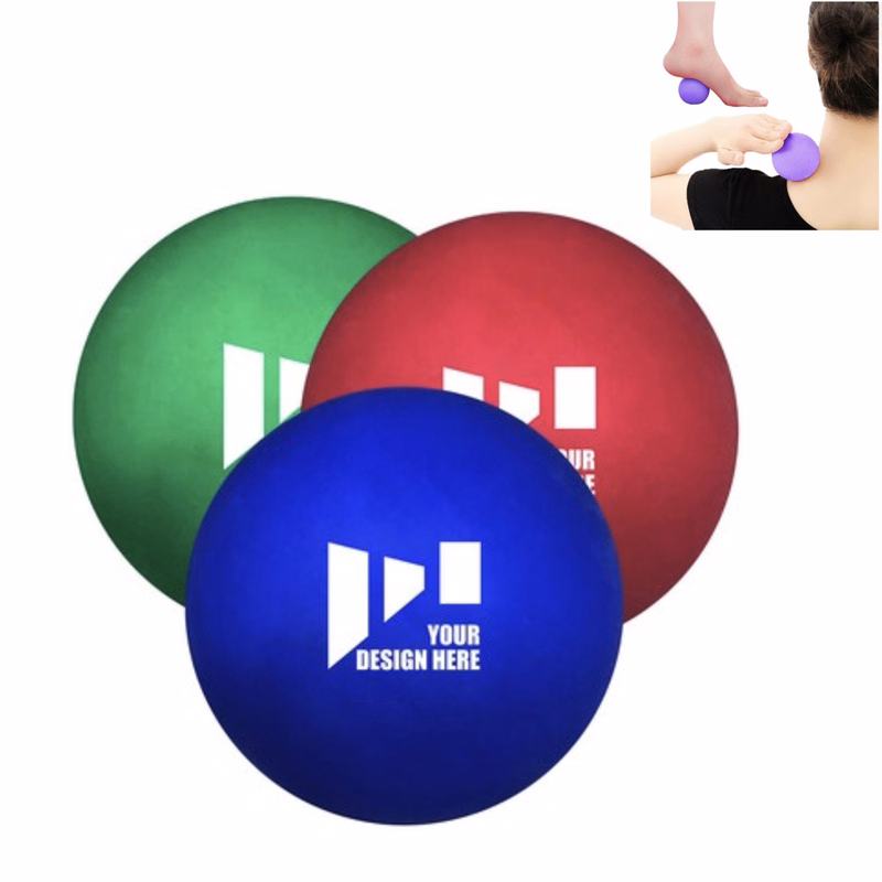 Silicone yoga neck membrane relaxation ball