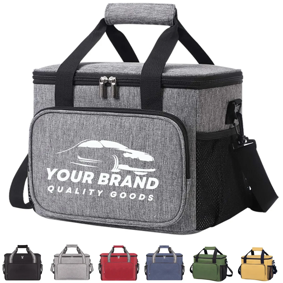 24 Can 15L Large Insulated Lunch Box Cooler Beer Bag 1