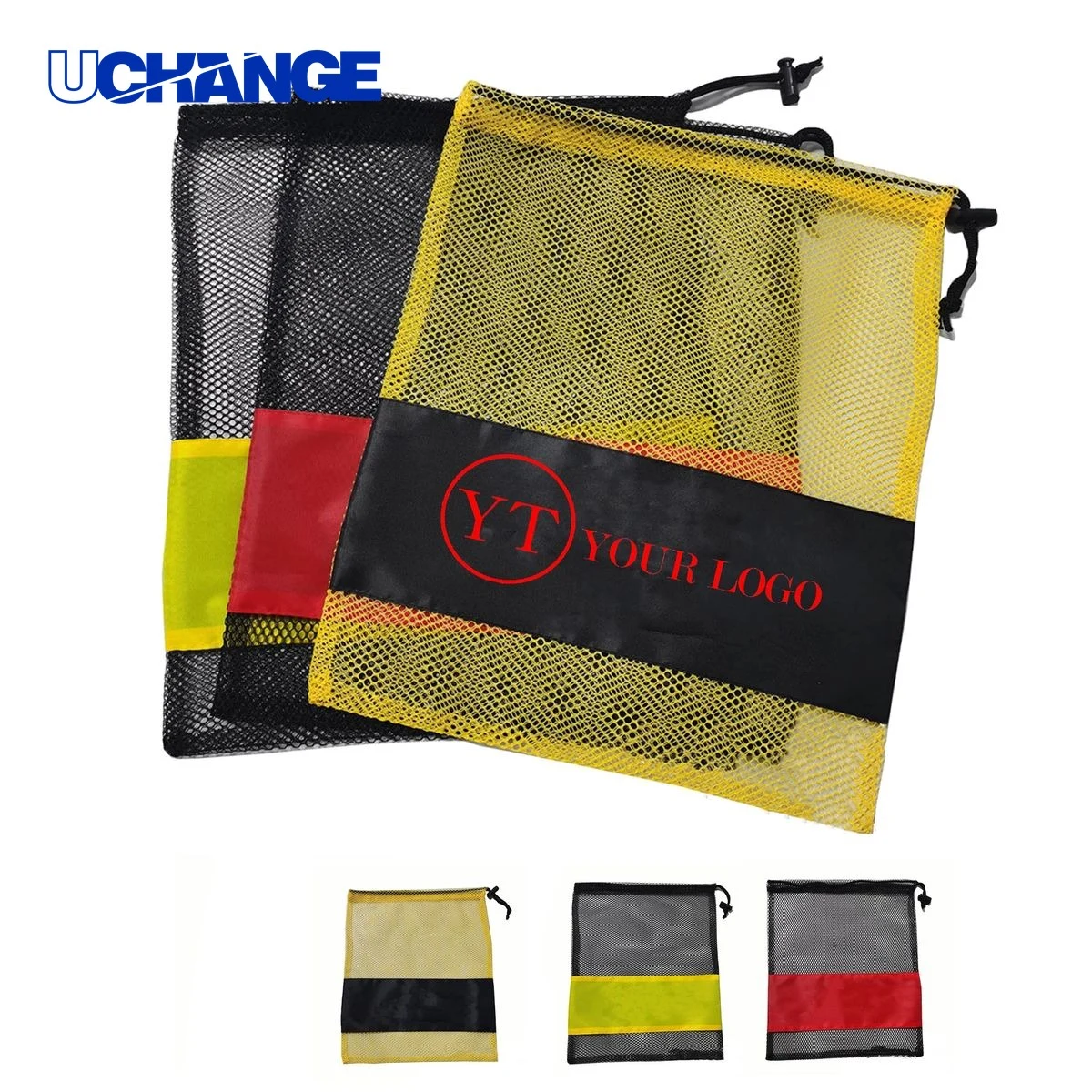 Mesh Drawstring Bag Organizer 1