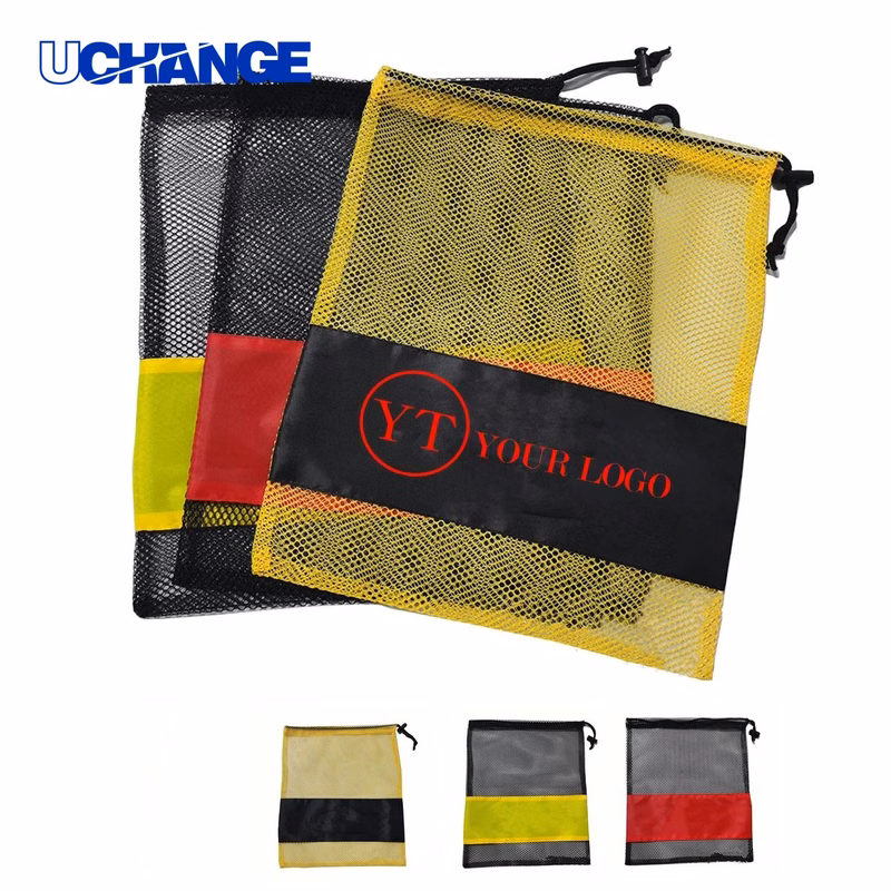 Mesh Drawstring Bag Organizer