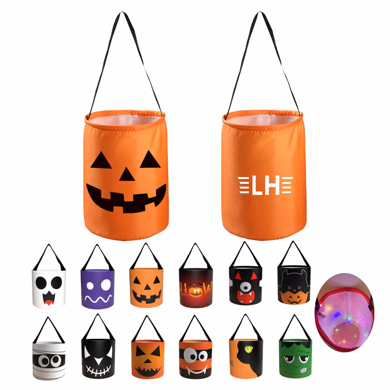 LED Halloween Candy Bag