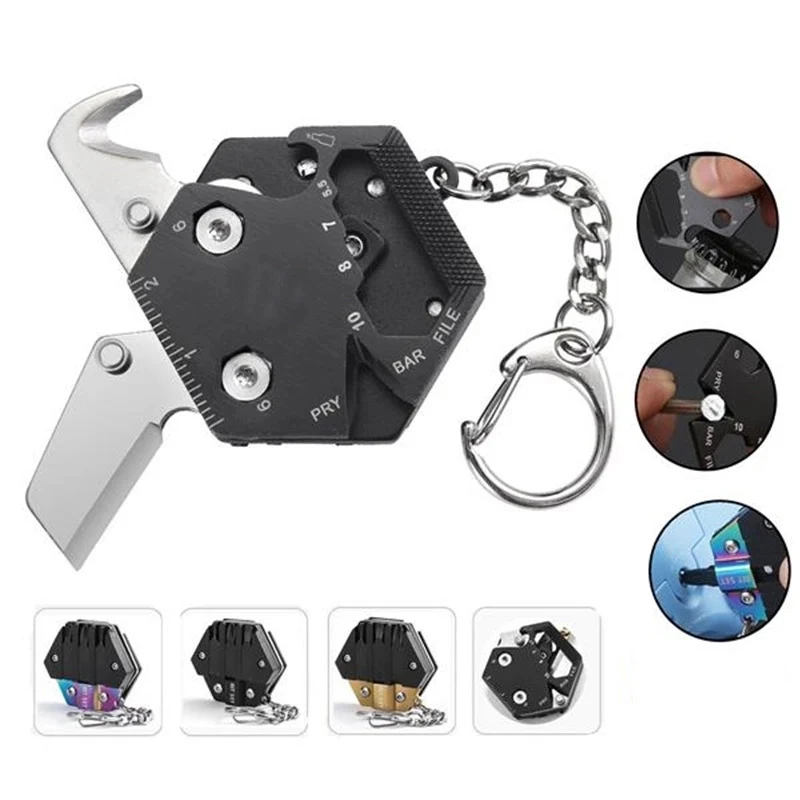 Outdoor Multi-Function Keychain Tools 1